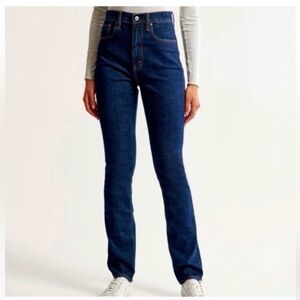 Size Long 90s Slim Straight Ultra High Rise